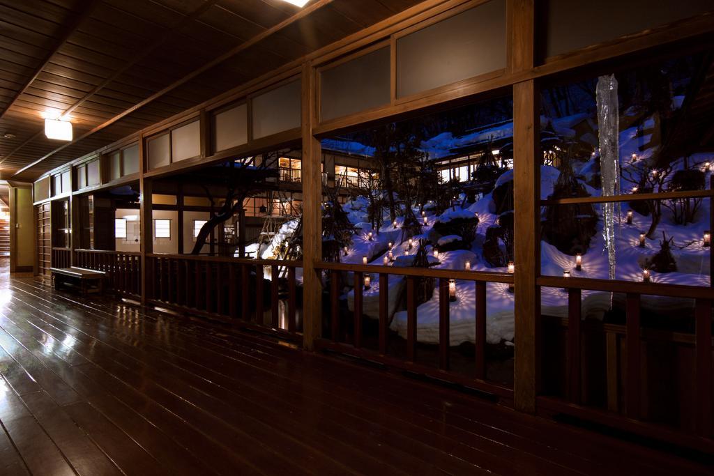 Mukaitaki Hotel Aizuwakamatsu Bagian luar foto