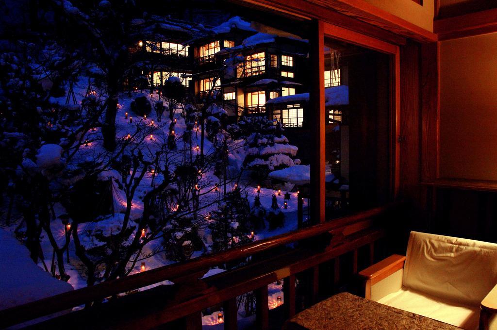 Mukaitaki Hotel Aizuwakamatsu Bagian luar foto
